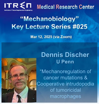 	ITREN-MRC mechanobiology lecture #25 (Prof. Dennis Discher, U Penn)